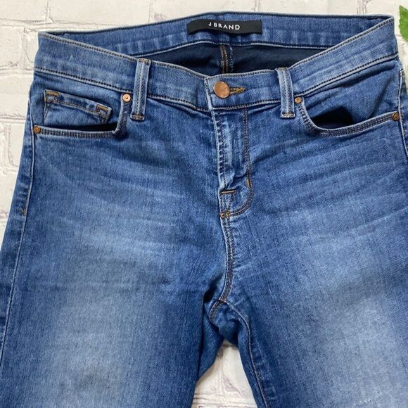 J Brand Skinny Leg style Mid-Rise Stretch Jeans New Dawn 26 - Picture 4 of 13